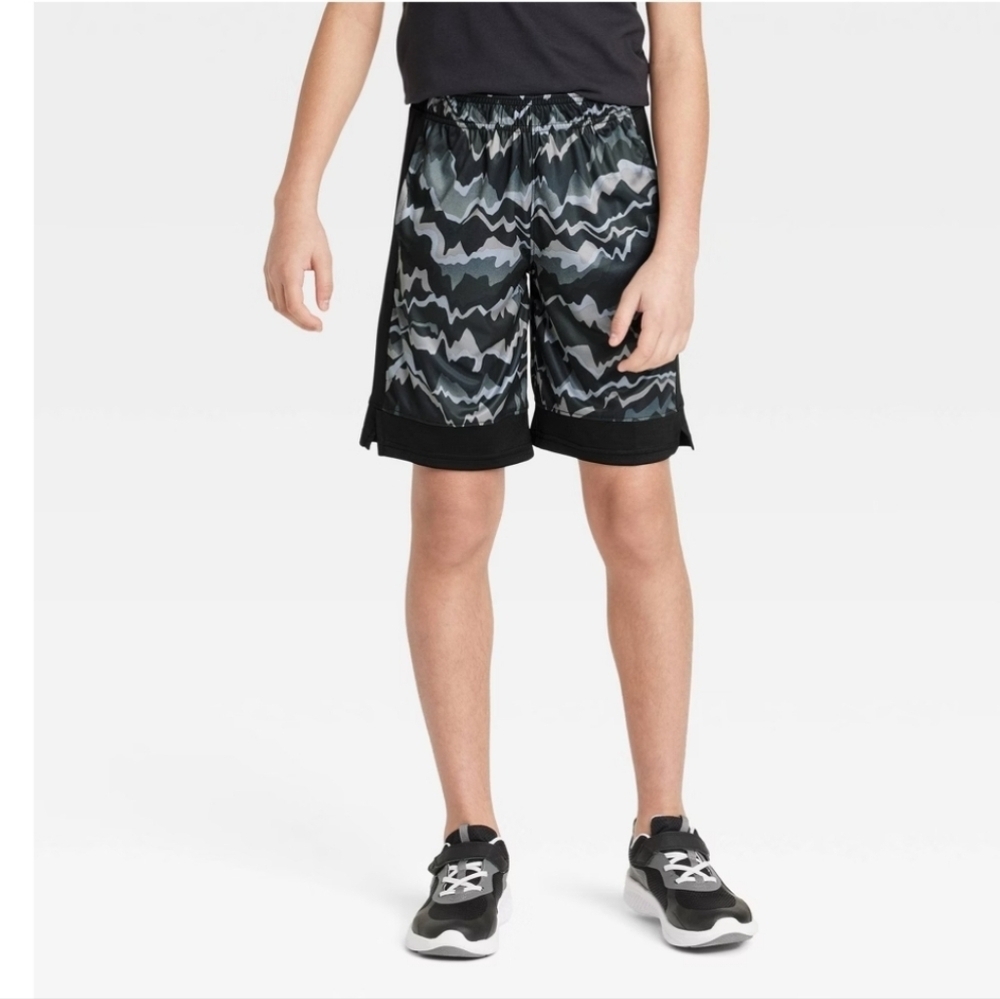 Boys' Basketball Shorts - All in Motion Black Onyx XS